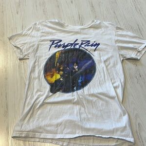 “purple rain” shirt, prince